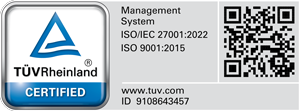 Certificazioni: ISO-9001 e ISO-27001